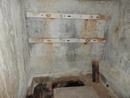 Ligne Maginot - C1 - (Chambre de coupure) - L'intérieur de la chambre de coupure