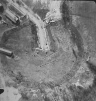 Ligne Maginot - BILLIG - A18 - (Ouvrage d'artillerie) - Entrée Mixte
Noter les bâtiments du casernement léger sur la droite.

Vue aérienne prise le 04/03/40 lors d'une mission de reconnaissance d'un appareil du GAO 2/514. 
Observateur Aspt Chmilewsky - Pilote Chef Reinhart