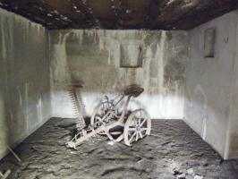Ligne Maginot - RUTSCHENBERG ( Casemate d'infanterie ) - L'intérieur de la casemate est vide de tout équipement