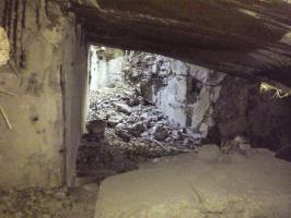 Ligne Maginot - SCHMELZBACH Est ( Casemate d'infanterie - double ) - Accès à la cloche GFM Est