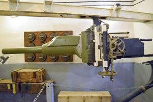 Ligne Maginot - SCHOENENBOURG - (Ouvrage d'artillerie) - Entrée munitions
Canon AC 47mm