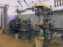 Ligne Maginot - SCHOENENBOURG - (Ouvrage d'artillerie) - L'atelier mixte Génie-Artillerie