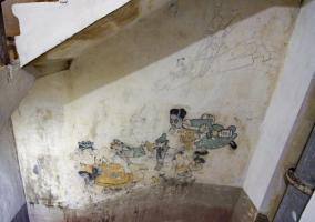 Ligne Maginot - SCHOENENBOURG - (Ouvrage d'artillerie) - Bloc 2
Peintures murales et graffitis dans les locaux de l'ouvrage