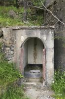 Ligne Maginot - MONTE GROSSO (MG) - E02 - (Ouvrage d'artillerie) - Entrée mixte
Toilette extérieur