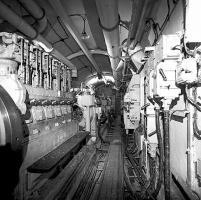 Ligne Maginot - MONTE GROSSO (MG) - E02 - (Ouvrage d'artillerie) - Usine électrique
Moteurs SMIM type 6SR19 délivrant 150CV
Photo prise en 1994