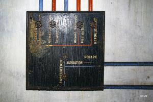 Ligne Maginot - MONTE GROSSO (MG) - E02 - (Ouvrage d'artillerie) - Tableau de remplissaient des citernes