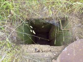Ligne Maginot - BOIS DE HOFFEN EST - O3 - (Casemate d'infanterie - Simple) - Regard de visite de l'égout