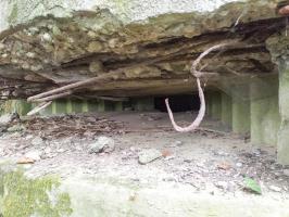 Ligne Maginot - BUCHHOLZBERG - O76 - (Observatoire d'artillerie) - Créneau Nord-Est