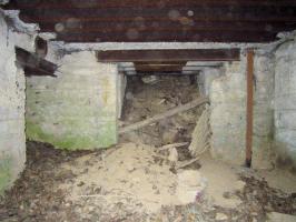 Ligne Maginot - CHATEAU D'EAU - (Blockhaus pour canon) - L'entrée pour le canon est comblée