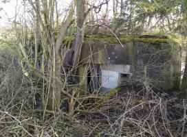 Ligne Maginot - GROSSMATTEN ( Blockhaus pour arme infanterie ) - L'entrée en chicane