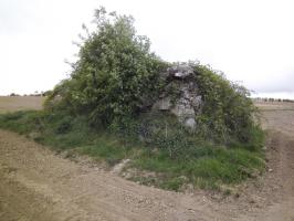 Ligne Maginot - HANG HAAG - (Blockhaus pour arme infanterie) - Le blockhaus ruiné dont on devine quelque peu le créneau