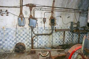 Ligne Maginot - BOIS d'ESCHERANGE - X3 (Quartier Kanfen - I/169°RIF) ( Abri ) - L'usine éléctrique.
Les coffrets des  départs electriques