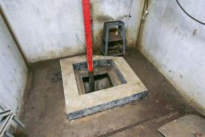 Ligne Maginot - BOIS d'ESCHERANGE - X3 (Quartier Kanfen - I/169°RIF) ( Abri ) - Le puits alimentant l'abri en eau