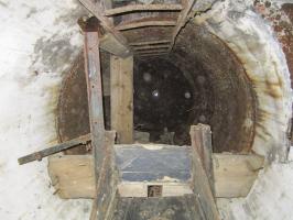 Ligne Maginot - HOFFEN ( Casemate d'infanterie ) - Vue interne de la cloche GFM