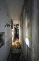 Ligne Maginot - HOFFEN - (Abri) - Couloir au niveau de l'entrée Sud
Les dégâts causés par l'explosion de la bombe de stuka sont déjà visibles à ce niveau