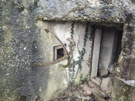 Ligne Maginot - HUNSPACH 1 - (Blockhaus pour arme infanterie) - Vue de l'entrée