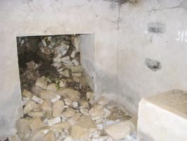 Ligne Maginot - KIRCHGRUBE Sud ( Blockhaus pour canon ) - L'entrée canon remblayée