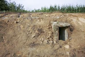 Ligne Maginot - KUHLENDORF (79° RIF - 156°RA) - (PC de Sous-Secteur) - Les travaux routiers de 2010 et la disparition du PC