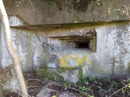 Ligne Maginot - OBERSEEBACH EST - (Blockhaus pour canon) - Créneau mitrailleuse