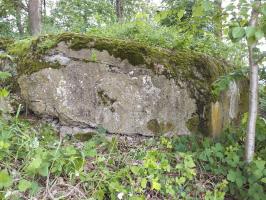Ligne Maginot - OBERSEEBACH NORD - (Blockhaus pour canon) - Façade chambre de tir des trois FM
