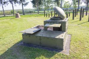 Ligne Maginot - RITTERSHOFFEN (2°BON - 79° RIF) - (PC de Quartier) - La guérite observatoire remise en valeur à la casemate Esch