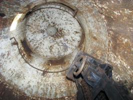 Ligne Maginot - BOIS DE RITTERSHOFFEN 5 - (Casemate d'infanterie - Simple) - Vue intérieure de la cloche