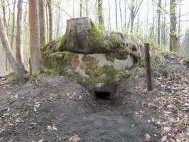 Ligne Maginot - BOIS de RITTERSHOFFEN a (Blockhaus pour arme infanterie) - Créneau de gauche