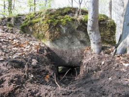 Ligne Maginot - BOIS de RITTERSHOFFEN a (Blockhaus pour arme infanterie) - Créneau de droite