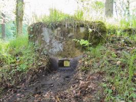 Ligne Maginot - BOIS DE RITTERSHOFFEN e - (Blockhaus pour arme infanterie) - Créneau droit