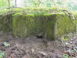 Ligne Maginot - BOIS de RITTERSHOFFEN f (Blockhaus pour arme infanterie) - Créneau gauche