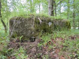 Ligne Maginot - BOIS de RITTERSHOFFEN f (Blockhaus pour arme infanterie) - Créneau droit