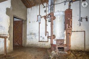 Ligne Maginot - BOIS KARRE - X12 - (Abri) - La chaudière vapeur à charbon