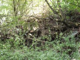 Ligne Maginot - ELZANGE - (Camp de sureté) - Les ruines du camp
Monticule de gravats.