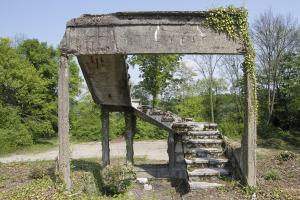Ligne Maginot - CATTENOM - (Camp de sureté) - Les derniers vestiges du mess hôtel