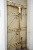 Ligne Maginot - BOIS DE CATTENOM - X14 - (Abri) - Entrée gauche, la seconde porte étanche du sas d'entrée