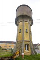Ligne Maginot - Camp de Sûreté de ZIMMING - Le chateau d'eau qui desservait le camp