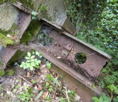 Ligne Maginot - GERRITTMUEHLE - (Barrage de Route) - Les restes du barrage