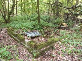 Ligne Maginot - GERRITTMUEHLE 1 - (Blockhaus de type indeterminé) - Fondation de baraquement (derrière les ruines du bloc)