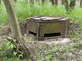 Ligne Maginot - SELTZBACH 4 - (Observatoire d'infanterie) - Guérite, vue rapprochée