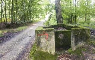 Ligne Maginot - KOENIGSBRUCK 1 (Cuve pour arme d'infanterie) - Vue d'ensemble