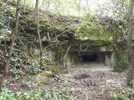 Ligne Maginot - KUBELMUEHLE 1 (AVANT POSTE) - (Blockhaus pour canon) - Créneau nord-ouest