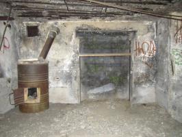 Ligne Maginot - KUBELMUEHLE 1 (AVANT POSTE) - (Blockhaus pour canon) - L'entrée pour canon est murée