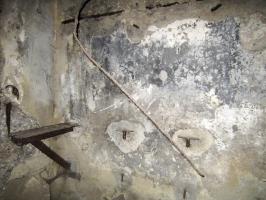 Ligne Maginot - KUBELMUEHLE 1 (AVANT POSTE) - (Blockhaus pour canon) - Supports dans chambre de tir AC 47