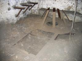 Ligne Maginot - KUBELMUEHLE 2 (AVANT POSTE) - (Blockhaus pour canon) - Plate forme du canon de 47