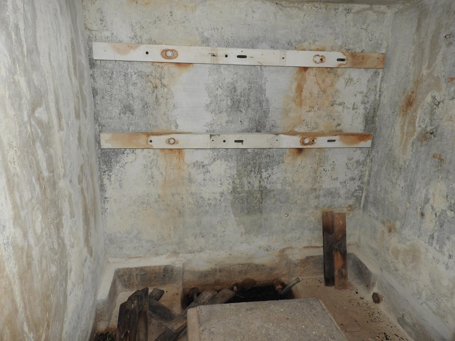Ligne Maginot - C1 - (Chambre de coupure) - L'intérieur de la chambre de coupure