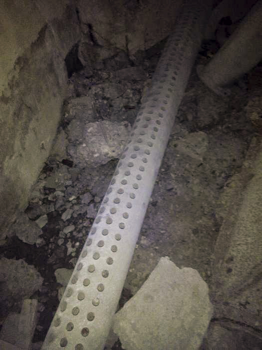 Ligne Maginot - SCHMELZBACH Est ( Casemate d'infanterie - double ) - Restes de la ventilation