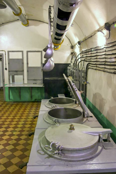 Ligne Maginot - SCHOENENBOURG - (Ouvrage d'artillerie) - La cuisine troupe
