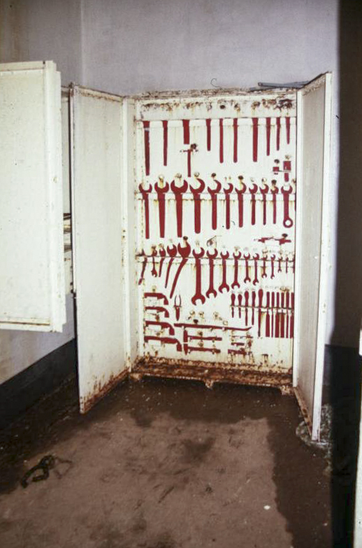 Ligne Maginot - MONTE GROSSO (MG) - E02 - (Ouvrage d'artillerie) - Bloc 6
Tourelle de 135 Mle 32, armoire d'outillage