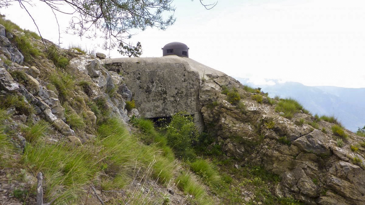 Ligne Maginot - MONTE GROSSO (MG) - E02 - (Ouvrage d'artillerie) - Le bloc 7