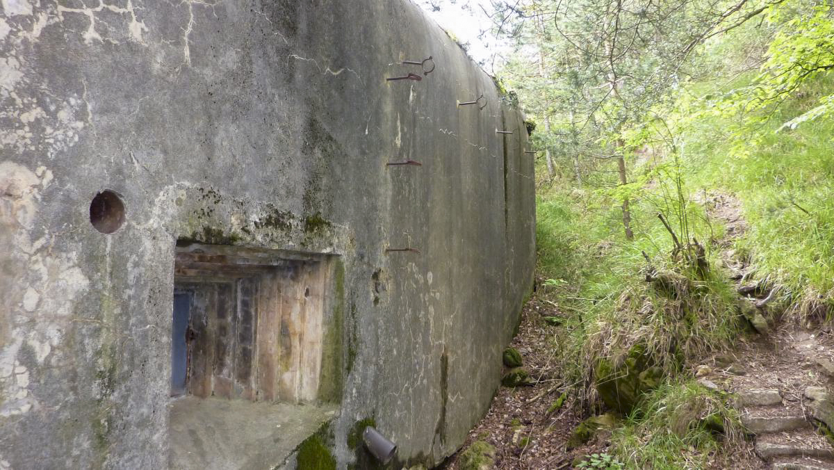 Ligne Maginot - MONTE GROSSO (MG) - E02 - (Ouvrage d'artillerie) - Le bloc 8